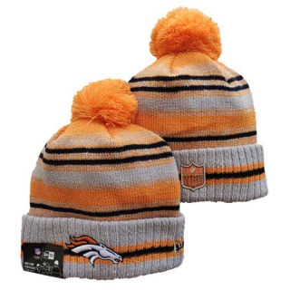 Wholesale NFL Denver Broncos Knit Beanie Hat 3030