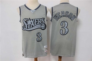 Men's NBA Philadelphia 76ers Allen Iverson Jersey (11)