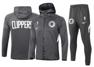 Men's NBA Los Angeles Clippers Full Zip Hoodie & Pants (1)