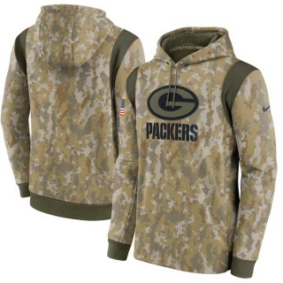 Men's NFL Green Bay Packers Nike Camo 2021 Pullover Hoodie