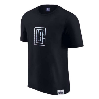 Men's NBA Los Angeles Clippers 2022 Black T-Shirts