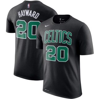 Men's NBA Boston Celtics Gordon Hayward 2022 Black T-Shirts