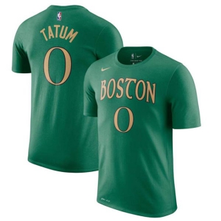 Men's NBA Boston Celtics Jayson Tatum 2022 Green T-Shirts (2)
