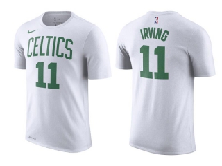 Men's NBA Boston Celtics Kyrie Irving 2022 White T-Shirts