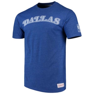 Men's NBA Dallas Mavericks 2022 Blue T-Shirts (2)