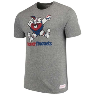 Men's NBA Denver Nuggets 2022 Grey T-Shirts (2)