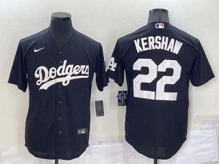 Men's MLB Los Angeles Dodgers Clayton Kershaw #22 Jersey (16)