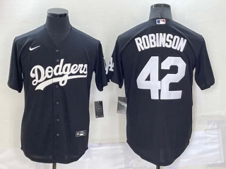 Men's MLB Los Angeles Dodgers Jackie Robinson #42 Jersey (5)