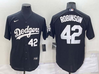 Men's MLB Los Angeles Dodgers Jackie Robinson #42 Jersey (6)