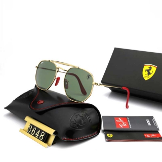 Ray-Ban 3648 Scuderia Ferrari Collection Marshal Square Sunglasses AAA (2)