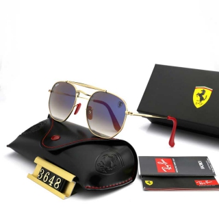 Ray-Ban 3648 Scuderia Ferrari Collection Marshal Square Sunglasses AAA (3)