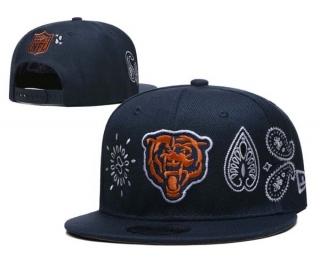 Wholesale NFL Chicago Bears New Era 9FIFTY Navy Paisley Elements Snapback Hats 3028