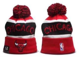Wholesale NBA Chicago Bulls New Era Red Beanies Knit Hats 5007
