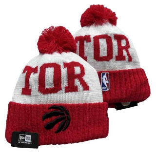 Wholesale NBA Toronto Raptors New Era Red Beanies Knit Hats 3006