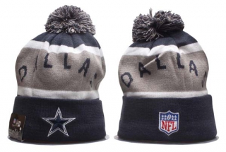 NFL Dallas Cowboys New Era Navy Grey Knit Beanie Hat 5018