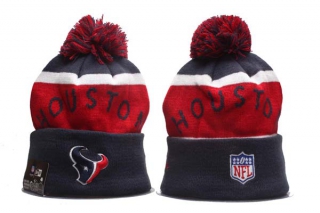 NFL Houston Texans New Era Navy Red Knit Beanie Hat 5008
