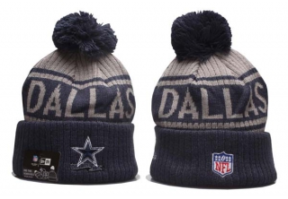 NFL Dallas Cowboys New Era Graphite Navy 2022 Sideline Beanies Knit Hat 5019