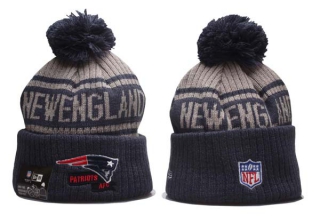 NFL New England Patriots New Era Graphite Navy 2022 Sideline Beanies Knit Hat 5019