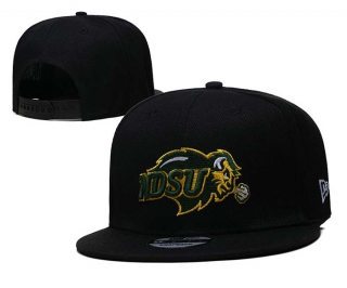 CAA North Dakota State University New Era Black 9FIFTY Snapback Hats 2001