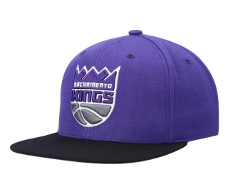 NBA Sacramento Kings New Era Purple Black 9FIFTY Snapback Hat 2005