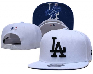 MLB Los Angeles Dodgers New Era White 9FIFTY Snapback Cap 2152