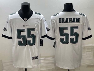 Men's Philadelphia Eagles #55 Brandon Graham White Vapor Untouchable Limited Stitched Jersey