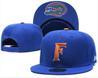 NCAA College Florida Gators New Era Royal Snapback Hat 6002