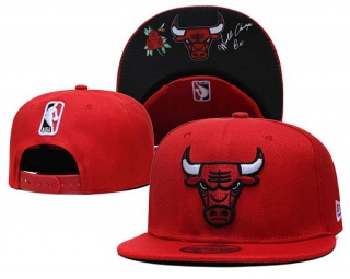 NBA Chicago Bulls New Era Red 9FIFTY Snapback Hat 6059