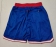 Men's NFL Buffalo Bills 35th Anniversary NFL 75th Anniversary Just Don Royal Red Embroidered Mesh Shorts (2)