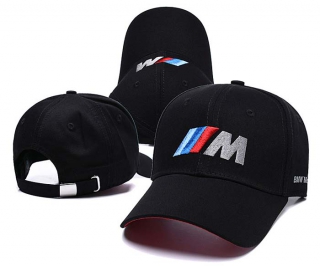 Wholesale Cheap BMW M-logo Black Baseball Snapback Cap 8003