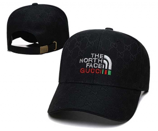 Wholesale The North Face X GUCCI Black Adjustable Hats 7001