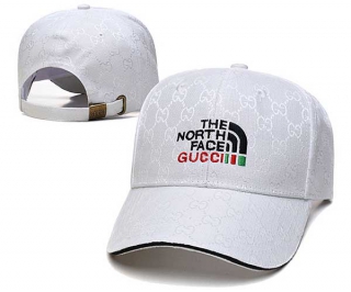 Wholesale The North Face X GUCCI White Adjustable Hats 7009