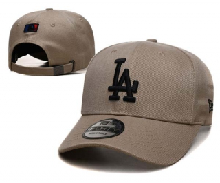 MLB Los Angeles Dodgers New Era Khaki 9FORTY Adjustable Hat 2166