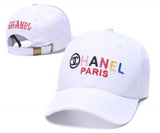 Wholesale Chanel White Baseball Adjustable Hat 7037