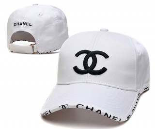 Wholesale Chanel White Baseball Adjustable Hat 7039