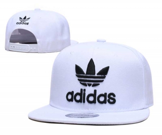 Wholesale Adidas White Black Embroidered Snapback Hat 2066