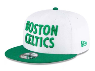 NBA Boston Celtics New Era White Green 9FIFTY Snapback Hat 2027