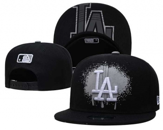 MLB Los Angeles Dodgers New Era Black 9FIFTY Snapback Hat 6040