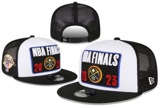 NBA Denver Nuggets New Era White Black 2023 Western Conference Champions Locker Room 9FIFTY Snapback Hat 8004