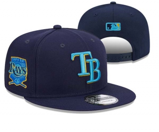 Tampa Bay Rays New Era Navy 2023 MLB Father's Day On-Field 9FIFTY Snapback Hat 3005