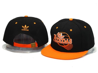 Adidas Trefoil Adjustable Hat Black Orange - 5Hats 6007