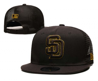 MLB San Diego Padres New Era Brown Trucker Snapback Hat 2015