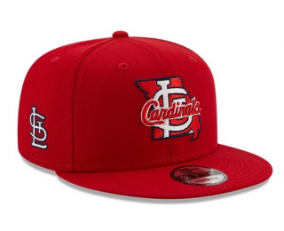 MLB St. Louis Cardinals New Era Red 9FIFTY Snapback Hat 2018