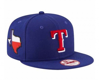 MLB Texas Rangers New Era Royal 9FIFTY Snapback Hat 2005