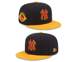 MLB New York Yankees New Era Black Gold Anniversary 9FIFTY Snapback Hat 2171