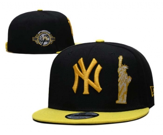 MLB New York Yankees New Era Black Gold Anniversary 9FIFTY Snapback Hat 2172
