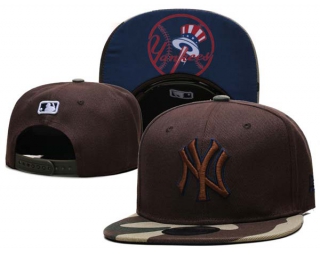 MLB New York Yankees New Era Brown Camo 9FIFTY Snapback Hat 2180