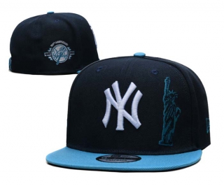 MLB New York Yankees New Era Navy Sky Blue Anniversary 9FIFTY Snapback Hat 2205