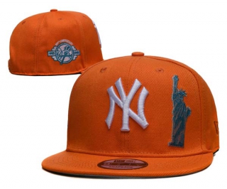 MLB New York Yankees New Era Orange Anniversary 9FIFTY Snapback Hat 2208