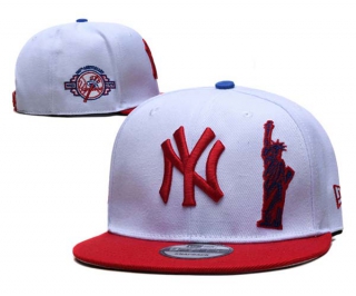 MLB New York Yankees New Era White Red Anniversary 9FIFTY Snapback Hat 2225